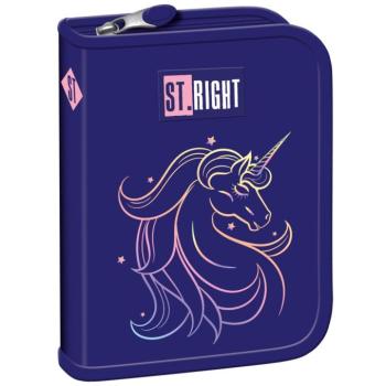 St.Right Unicorn Glow kihajtható tolltartó PC03 20,5x14x3,5cm kép
