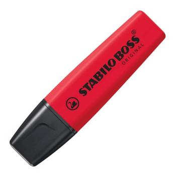 Stabilo: BOSS szövegkiemelő piros 2-5mm kép