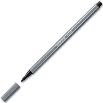 Stabilo: Pen 68 sötétszürke filctoll kép