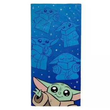 Star Wars: Grogu mintás fürdőlepedő - 70 x 140 cm kép