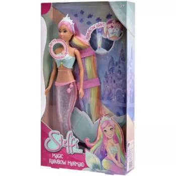 Steffi Love: Steffi mágikus szivárvány sellőbaba világító uszonnyal - Simba Toys kép