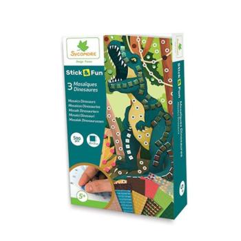 Stick'N Fun mozaikkép készítő készlet - Dinoszauruszok kép