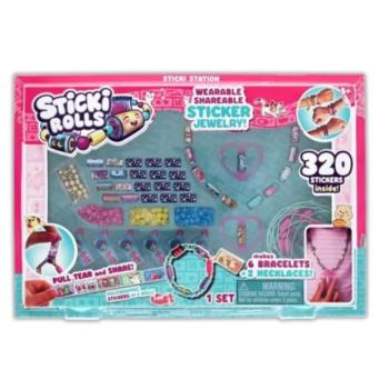 Sticki Rolls: Nagy 320 db-os ékszerkészítő készlet matricákkal kép
