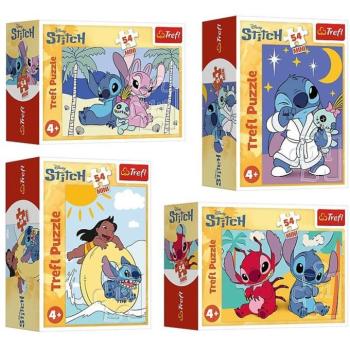 Stitch 54db-os mini puzzle több változatban 1db - Trefl kép