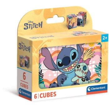 Stitch 6db-os mesekocka - Clementoni kép