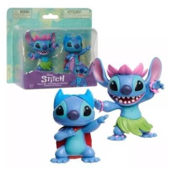 Stitch: Hula és Superhero - 2 db-os figura szett kép