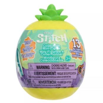 Disney Stitch mini meglepetés figura ananász formájú kapszulában 4. széria 1db kép