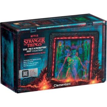 Stranger Things: Demogorgon vadászata 520db-os puzzle kerettel és RGB LED világítással - Clementoni kép