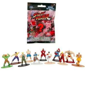 Street Fighter meglepetés nano metálfigurák 1db - Simba Toys kép