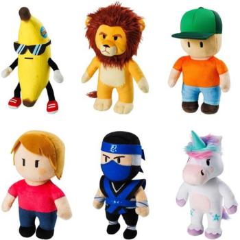 Stumble Guys plüss figura 16,5cm-es többféle kép