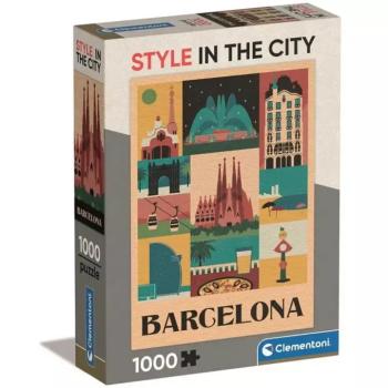 Style in the city Barcelona 1000db-os puzzle - Clementoni kép