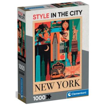 Style in the City New York puzzle 1000 db-os - Clementoni kép