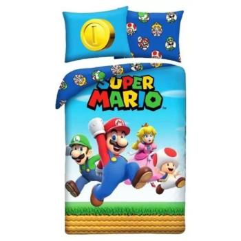 Super Mario: Ágyneműhuzat garnitúra - mikroszálas, 140 x 200 cm kép