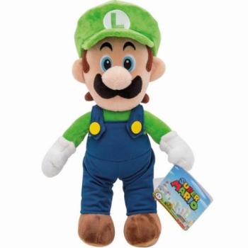 Super Mario: Luigi plüssfigura 30cm-es méretben kép
