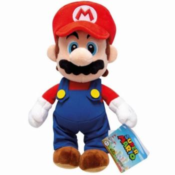 Super Mario: Mario plüssfigura 30cm-es méretben kép