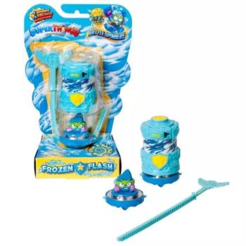 SuperThings: Harcpörgettyű figurával - Frozen Flash, kétféle kép