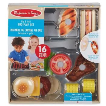 Sütés-Főzés: Grill és BBQ játékszett - Melissa & Doug kép