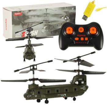 Syma S026H-1 2,4 GHz-es WI-FI-s katonai távirányítású helikopter