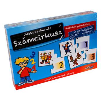 Számcirkusz társasjáték - Noris