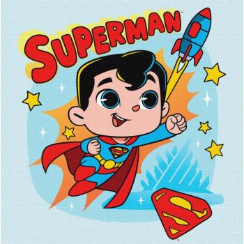 Számfestő készlet – Superman ©Warner Bros. 25 × 25 cm
