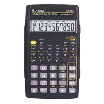 Számológép tudományos OPTIMA SS-501 56 funkciós 10 digit kép