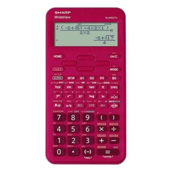 Számológép tudományos SHARP EL-W531TLBR 420 funkciós 12 digit piros kép