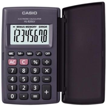 Számológép zseb CASIO HL-820LV 8 digit kép