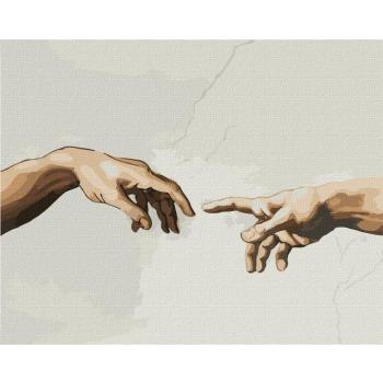 Számozott kifestő - Ádám teremtése ©Michelangelo 40 x 50 cm kép