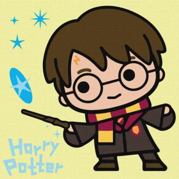 Számozott kifestő – Harry Potter: Varázslat a csillagok alatt ©Warner Bros. 25 x 25 cm kép