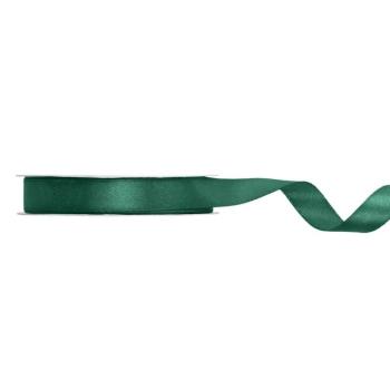 Szatén szalag - smaragdzöld 12mm/25m kép