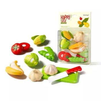 Szeletelhető zöldségek konyhai játékszett- 8 db-os