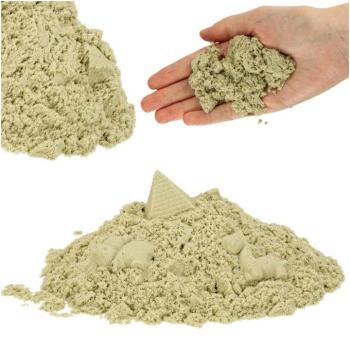 Szenzoros homok gyerekeknek 1 kg-os zacskóban, natúr bézs kép