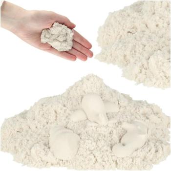 Szenzoros homok gyerekeknek 1 kg-os zacskós kiszerelésben, fehér kép