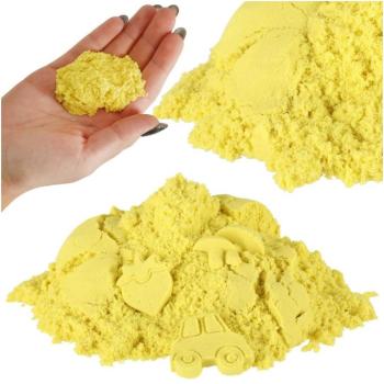 Szenzoros homok gyerekeknek 1 kg sárga zacskóban kép