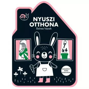 Színes házak - Nyuszi otthona babakönyv plüss oldalakkal kép
