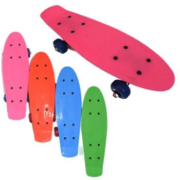 Színes Penyboard gördeszka többféle változatban 41,5cm