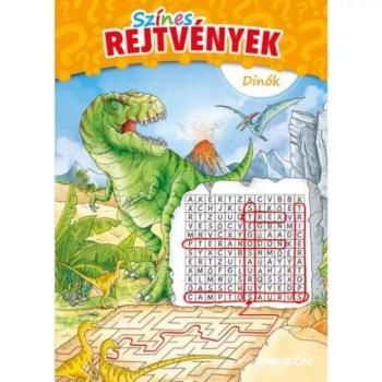 Színes rejtvények - Dinók kép