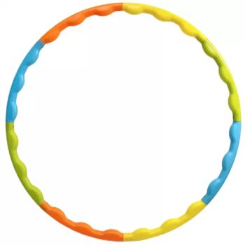 Színes szétszerelhető hullahopp karika 58cm-es átmérő kép