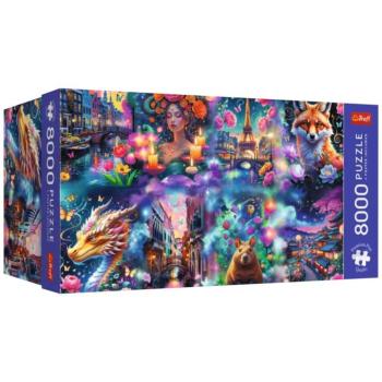 Színes világ prémium 8000 db-os puzzle – Trefl kép