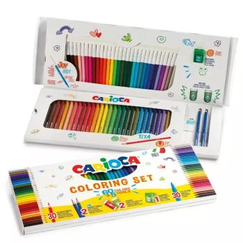 Színező szett 65db-os - Carioca kép