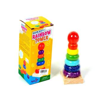 Szivárvány torony rakosgató játék kép