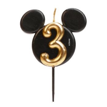 Születésnapi gyertya 3 - Mickey Mouse
