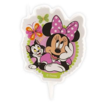 Születésnapi gyertya - Minnie Mouse 7,5 cm kép