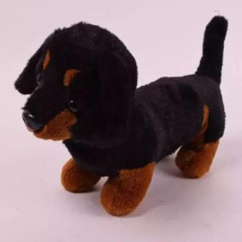 Tacskó plüssfigura - 23 cm