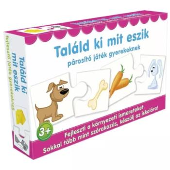 Találd ki mit esznek párosító játék kép