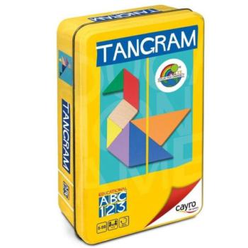 Tangram – fémdobozos kép
