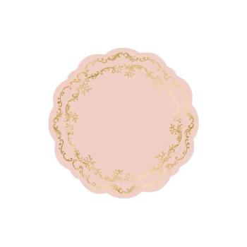 Tányéralátét - Dusty pink 35,5 cm kép