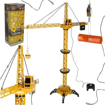 Távirányítású RC építőipari daru horoggal 4 csatornás 128 cm kép
