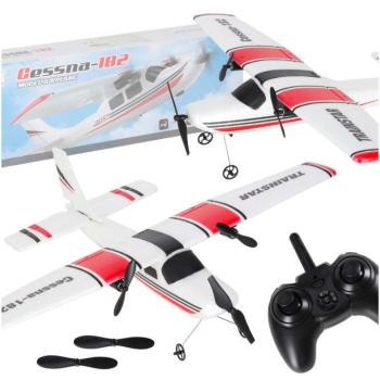 Távirányítású repülőgép Cessna 182 akrobata vitorlázó 2,4 GHz kép