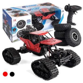Távirányítós autó RC Rock Crawler 4x4 LHC012 autó 2 az 1-ben piros kép